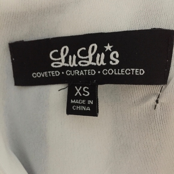 Lulus geometric print Sheath dress xs - Picture 4 of 6